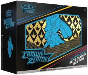Crown Zenith Pokemon Center Elite Trainer Box Plus