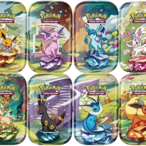 Prismatic Evolutions Mini Tin