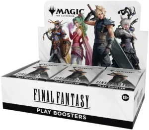 magic the gathering universes beyond final fantasy booster display