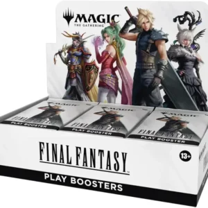 magic the gathering universes beyond final fantasy booster display