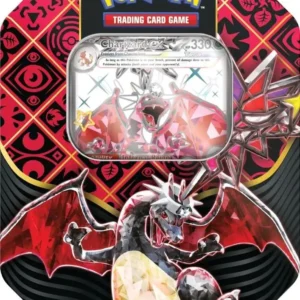 paldean fates charizard ex tin