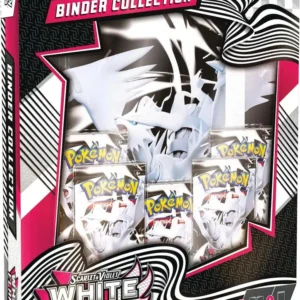 white flare binder collection