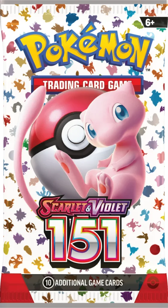 Pokemon TCG Scarlet Violet 151 Booster Wrap Mew 700x