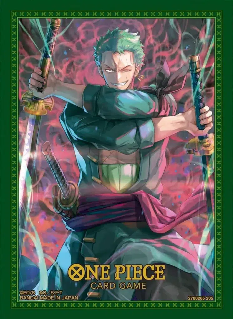 one piece vol 3 official sleeves zoro
