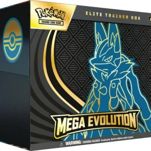 pokemon mega evolution etb elite trainer box mega lucario