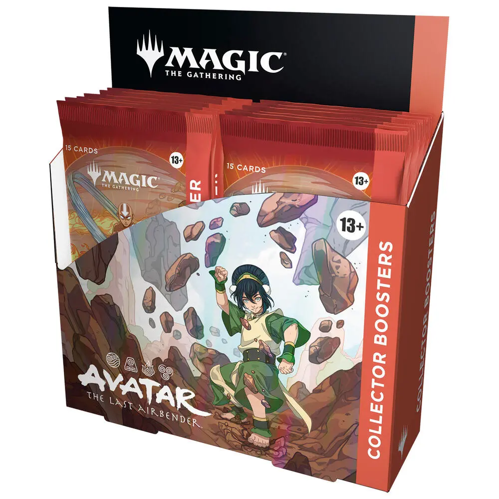 magic the gathering avatar the last airbender collector booxter box display