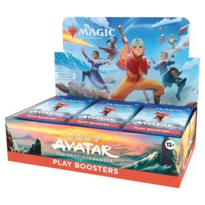 magic the gathering avatar the last airbender play booster box display