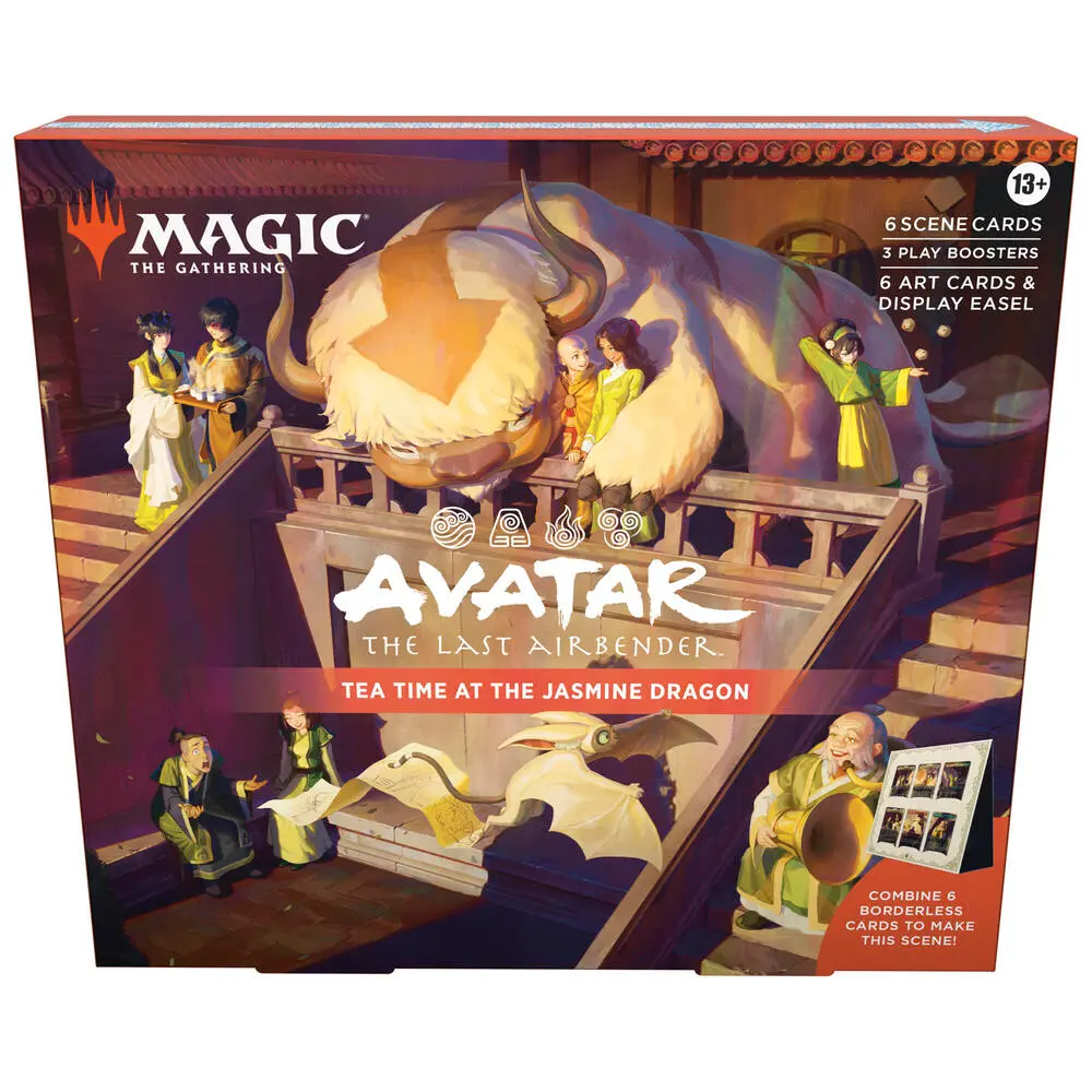 magic the gathering avatar the last airbender scene box (tea time at the jasmine dragon)