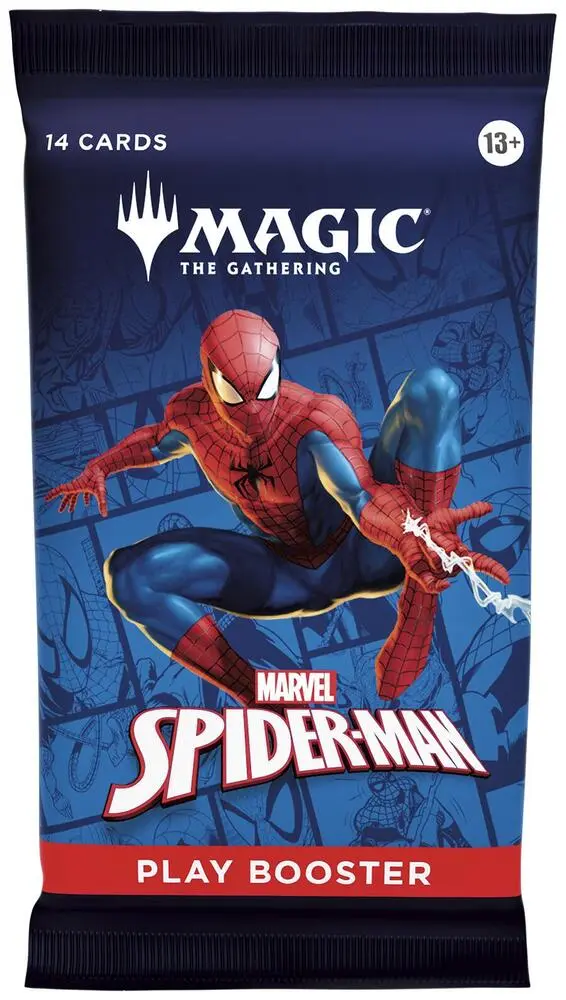 magic the gathering marvel spider man play booster pack