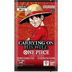 one piece op13 carrying on his will booster pack