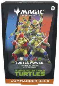 magic Teenage Mutant Ninja Turtles Commander Deck Turtle Power!