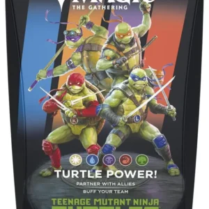 magic Teenage Mutant Ninja Turtles Commander Deck Turtle Power!